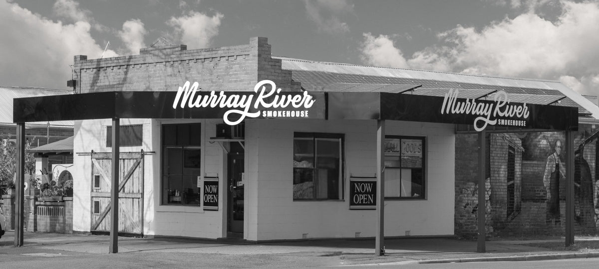 Murray River Smokehouse shopfront on Tribune St, Albury